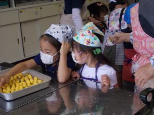 写真４　かぼちゃ白玉完成