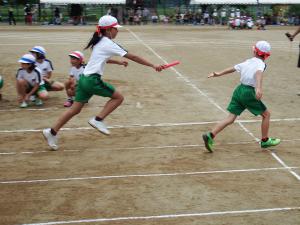 運動会　リレー
