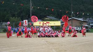 応援合戦　赤