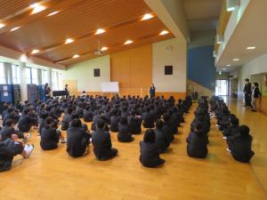 学年集会