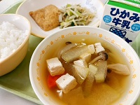 今日の給食
