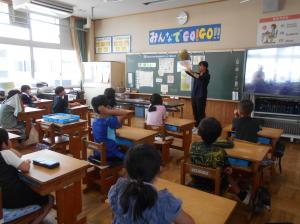 3年2組いのちの参観