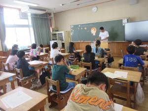 5年1組いのちの参観
