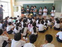 応援合戦の練習
