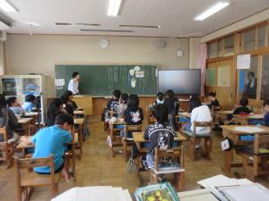 5年生　町の石碑