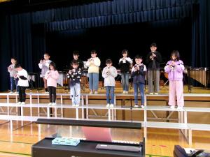 音楽会練習の様子