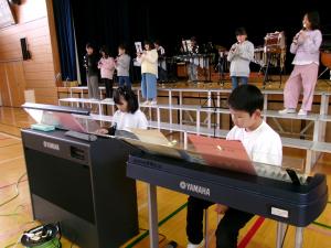 音楽会練習の様子