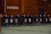 新旧生徒会引き継ぎ式3