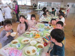 1年生給食