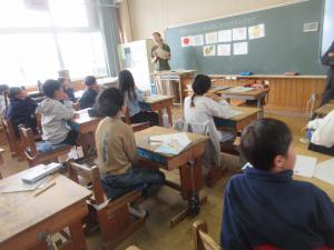 4年生1組参観日