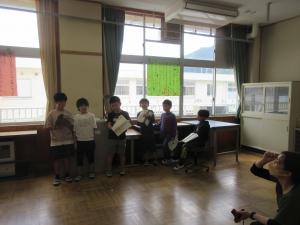 3年生音読発表会