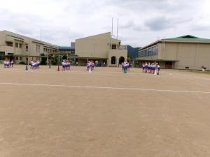 学年対抗リレー選手一同