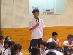 学年集会