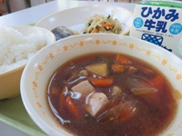 今日の給食