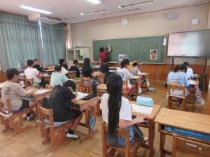 人権参観日6年1組