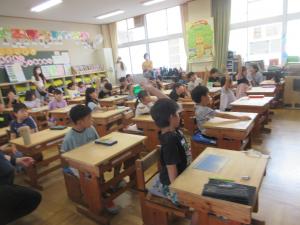 人権参観日1年