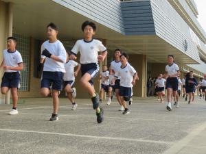 6年生マラソン記録会