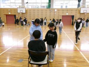 お題のチェックを受けています。