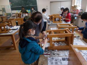 雛めぐりに向けたものづくり