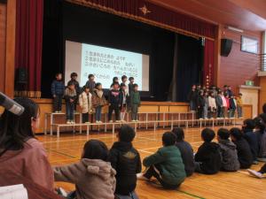 1年生生活科発表