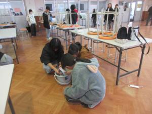 ランチルーム掃除