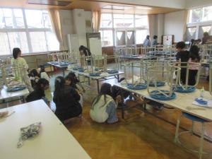 ランチルームそうじ