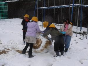雪遊び1