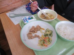 給食最終日