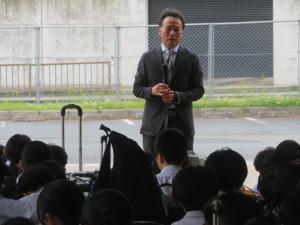 修学旅行出発