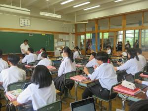 授業参観