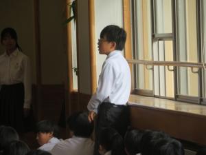 学年集会