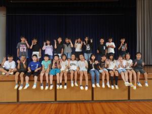 学年発表集合写真