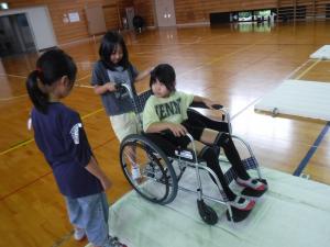 車いす体験１