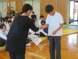 学年集会