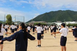 体育大会練習