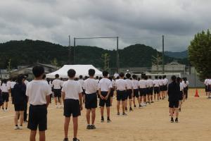 体育大会練習