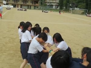 体育大会練習