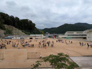 大縄跳び