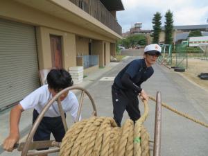 体育大会練習