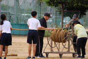 体育大会練習