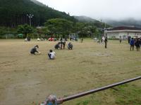 学校整備作業