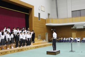 学年合唱リハ