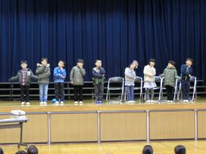 学年発表