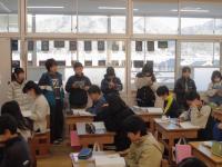 5年生教室にて1