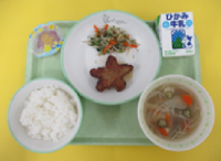 給食（七夕）