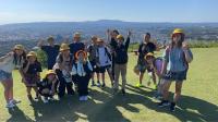 子ども達から希望の多かった若草山を登山しました
