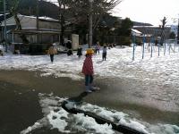 雪遊び１