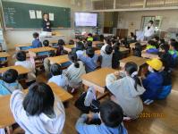 学年集会の様子