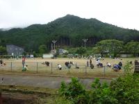 学校整備作業