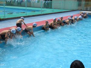 6月 初めてのプール水泳 3年 丹波市立小中学校ポータルサイト